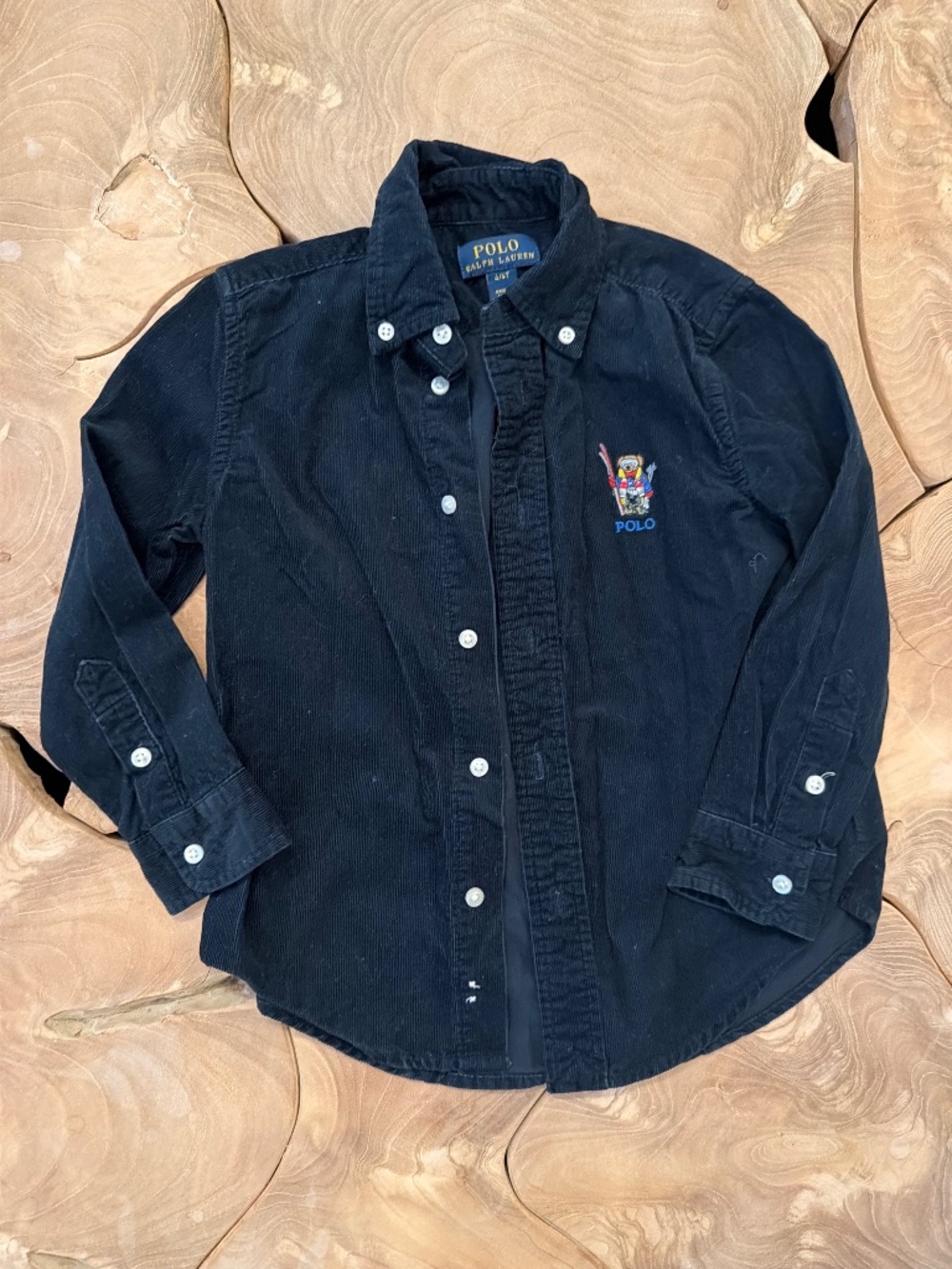 Kids polo ralph lauren button down shirt size 4T